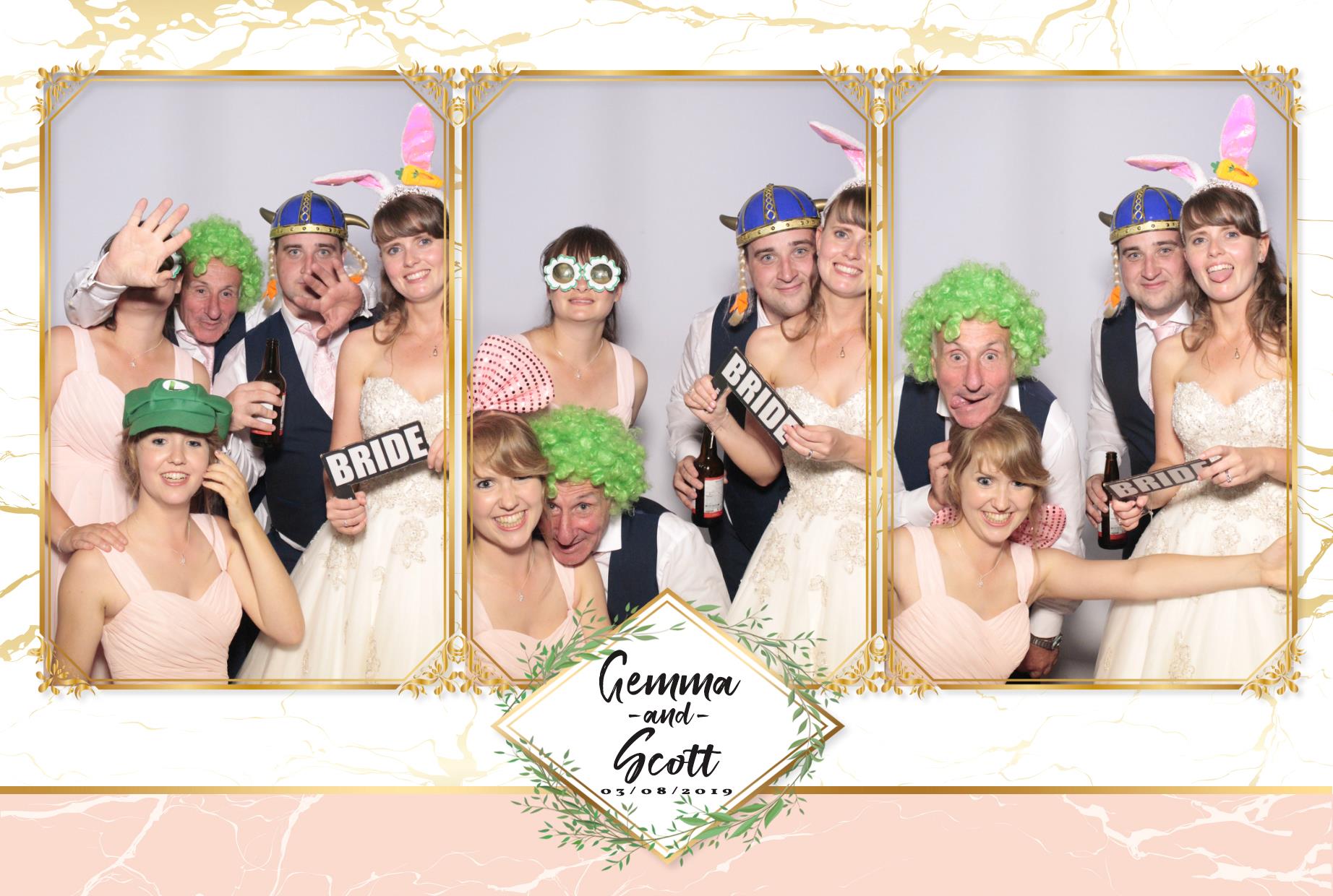 Gemma & Scott's Wedding | View more photos from the event at gallery.myphotoboothexperience.co.uk/u/MyPhotoBoothExperienceLtd/Gemma-Scotts-Wedding